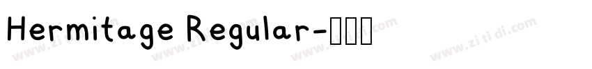 Hermitage Regular字体转换